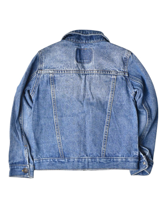 A Blue Lightweight Jackets from Levi's in size 4T for neutral. (Back View)