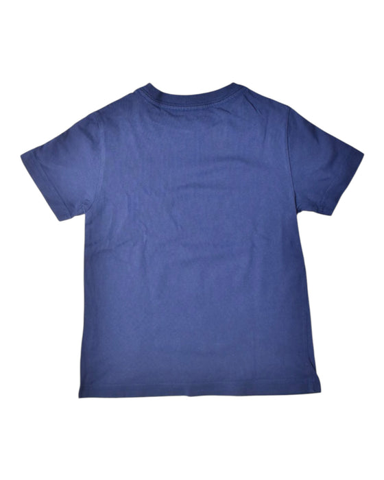 A Navy Short Sleeve T Shirts from Polo Ralph Lauren in size 4T for boy. (Back View)