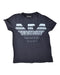 A Navy Short Sleeve T Shirts from Emporio Armani in size 6T for boy. (Front View)