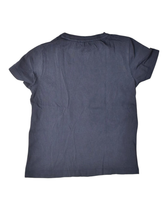 A Navy Short Sleeve T Shirts from Emporio Armani in size 6T for boy. (Back View)