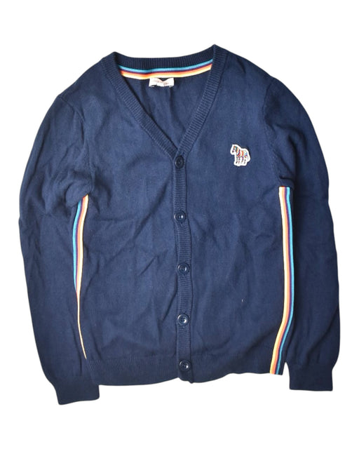 A Navy Cardigans from Paul Smith in size 5T for boy. (Front View)