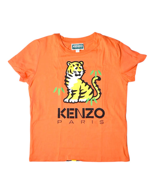 A Orange Short Sleeve T Shirts from Kenzo in size 6T for boy. (Front View)