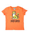A Orange Short Sleeve T Shirts from Kenzo in size 6T for boy. (Front View)