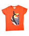 A Orange Short Sleeve T Shirts from Kenzo in size 5T for boy. (Front View)
