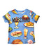 A Multicolour Short Sleeve T Shirts from Moschino in size 5T for boy. (Front View)