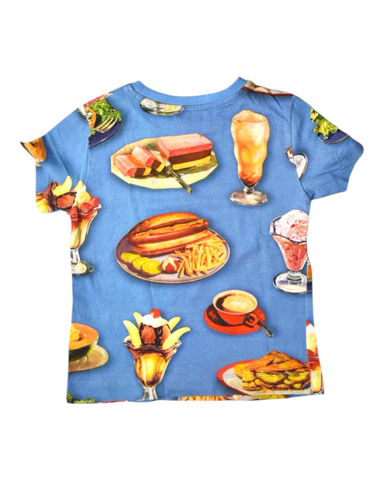 A Multicolour Short Sleeve T Shirts from Moschino in size 5T for boy. (Back View)