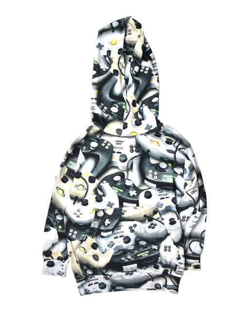A Multicolour Hooded Sweatshirts from Molo in size 5T for boy. (Front View)