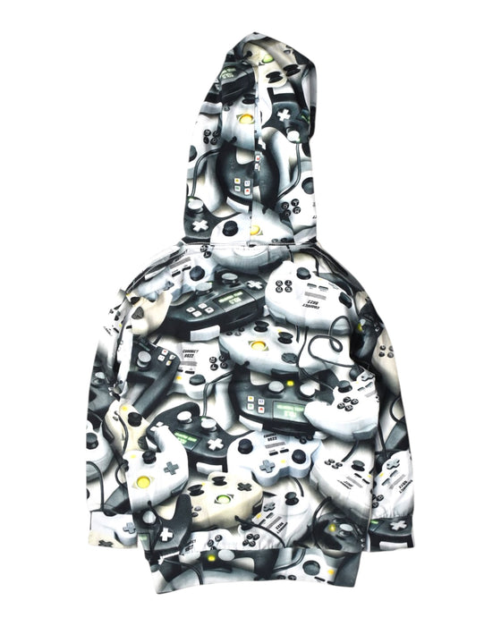 A Multicolour Hooded Sweatshirts from Molo in size 5T for boy. (Back View)