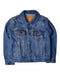 A Blue Lightweight Jackets from Levi's in size 4T for neutral. (Front View)