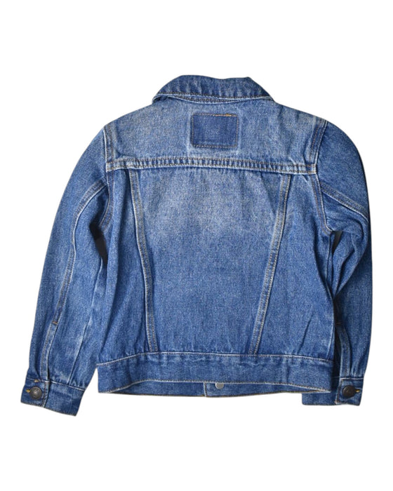 A Blue Lightweight Jackets from Levi's in size 4T for neutral. (Back View)