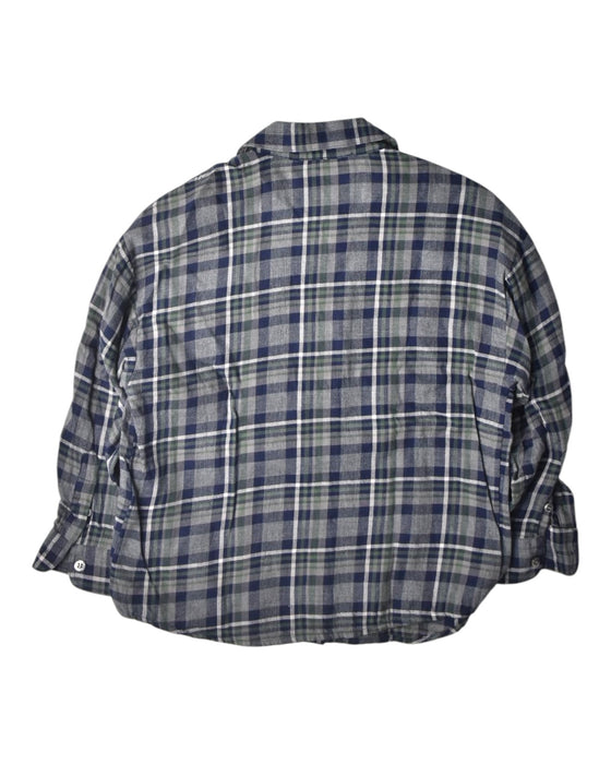A Blue Long Sleeve Shirts from Emporio Armani in size 4T for boy. (Back View)