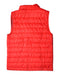 A Red Outerwear Vests from Mayoral in size 5T for boy. (Back View)