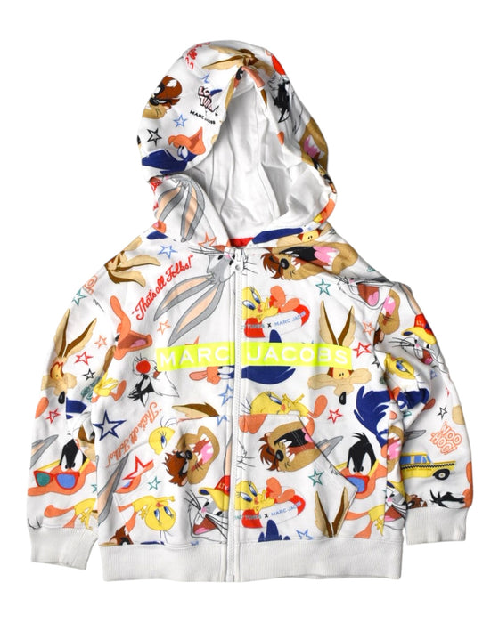 A Multicolour Hooded Sweatshirts from Looney Tunes X Marc Jacobs in size 6T for boy. (Front View)