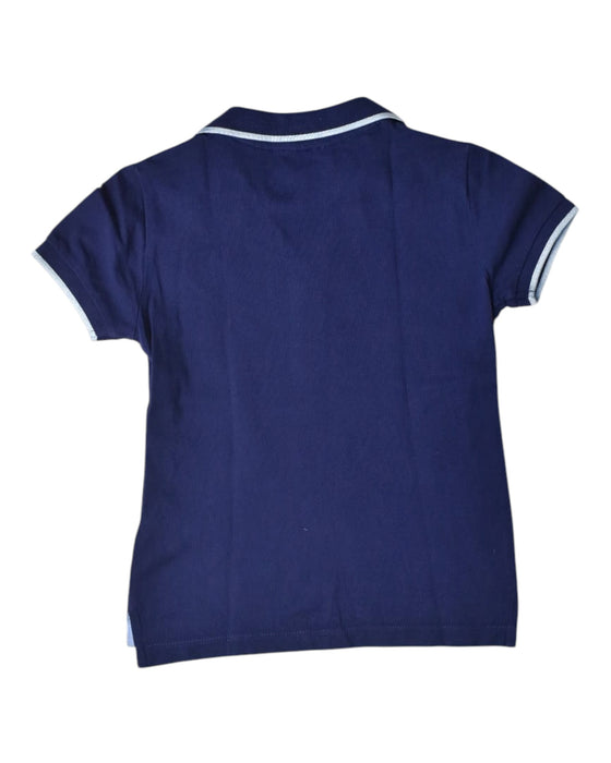 A Blue Short Sleeve Polos from Kenzo in size 5T for boy. (Back View)