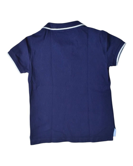 A Navy Short Sleeve Polos from Kenzo in size 5T for boy. (Back View)