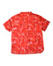 A Red Short Sleeve Shirts from Elly in size 5T for boy. (Back View)