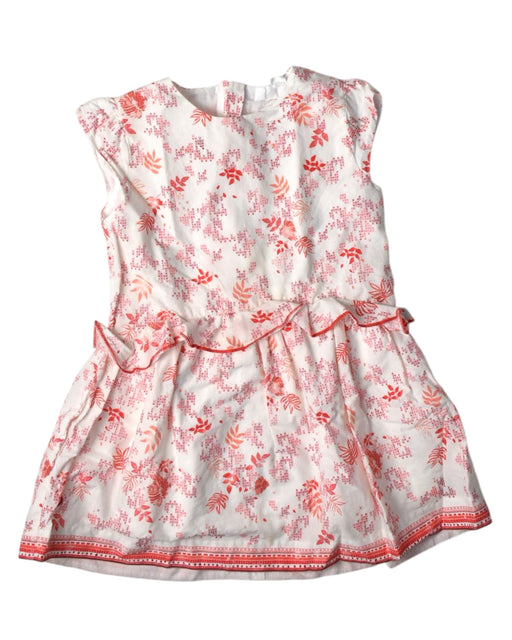 A White Sleeveless Dresses from Chateau de Sable in size 18-24M for girl. (Front View)