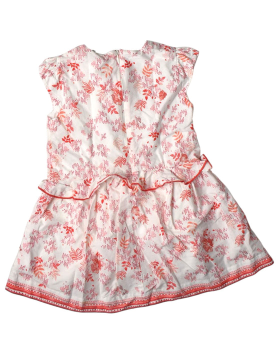 A White Sleeveless Dresses from Chateau de Sable in size 18-24M for girl. (Back View)