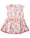 A White Sleeveless Dresses from Chateau de Sable in size 18-24M for girl. (Front View)