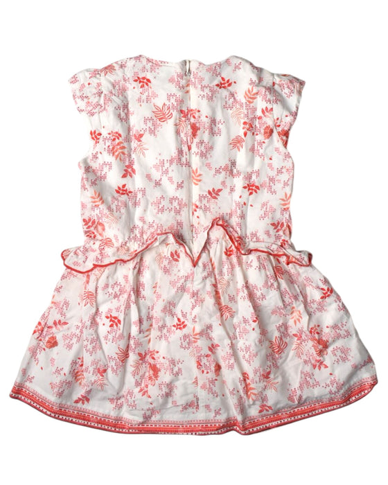 A White Sleeveless Dresses from Chateau de Sable in size 18-24M for girl. (Back View)