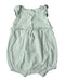 A Green Sleeveless Rompers from Ralph Lauren in size 6-12M for girl. (Back View)