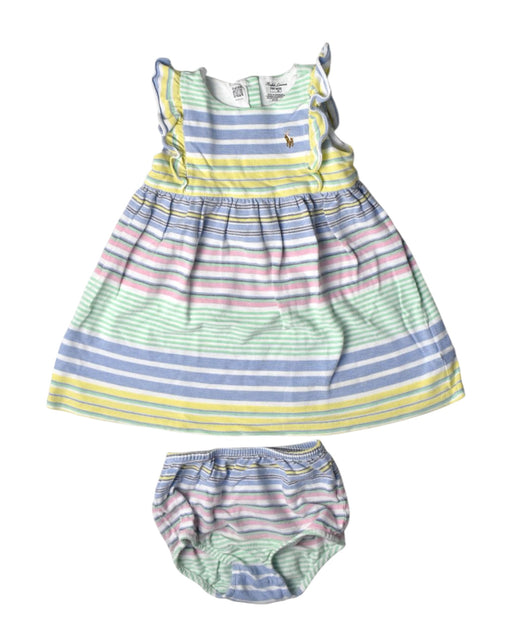 A Multicolour Dress Sets from Ralph Lauren in size 12-18M for girl. (Front View)