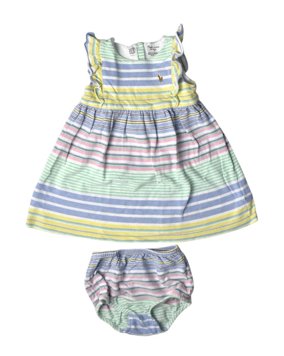 A Multicolour Dress Sets from Ralph Lauren in size 12-18M for girl. (Front View)