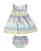 A Multicolour Dress Sets from Ralph Lauren in size 12-18M for girl. (Back View)