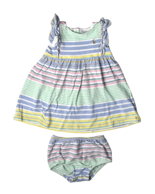A Multicolour Dress Sets from Ralph Lauren in size 12-18M for girl. (Front View)