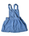 A Blue Overall Dresses from Petit Bateau in size 12-18M for girl. (Back View)