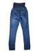 A Blue Jeans from Seraphine in size S for maternity. (Back View)
