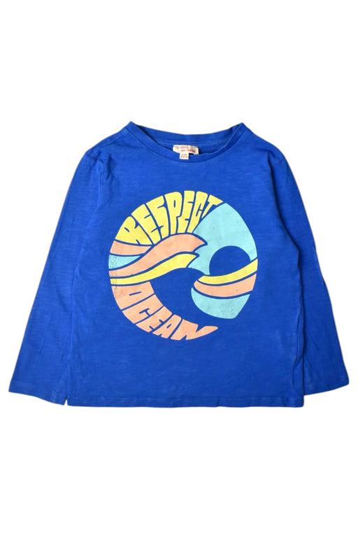 A Blue Long Sleeve T Shirts from DPAM in size 6T for boy. (Front View)