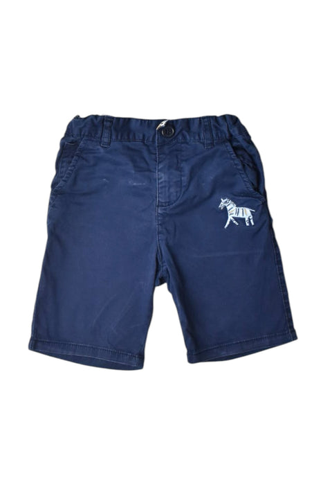 A Navy Shorts from DPAM in size 6T for boy. (Front View)