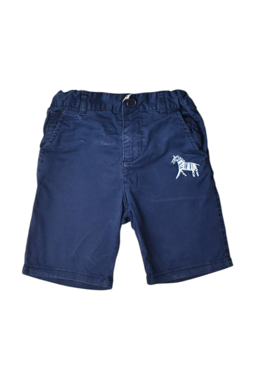A Navy Shorts from DPAM in size 6T for boy. (Front View)