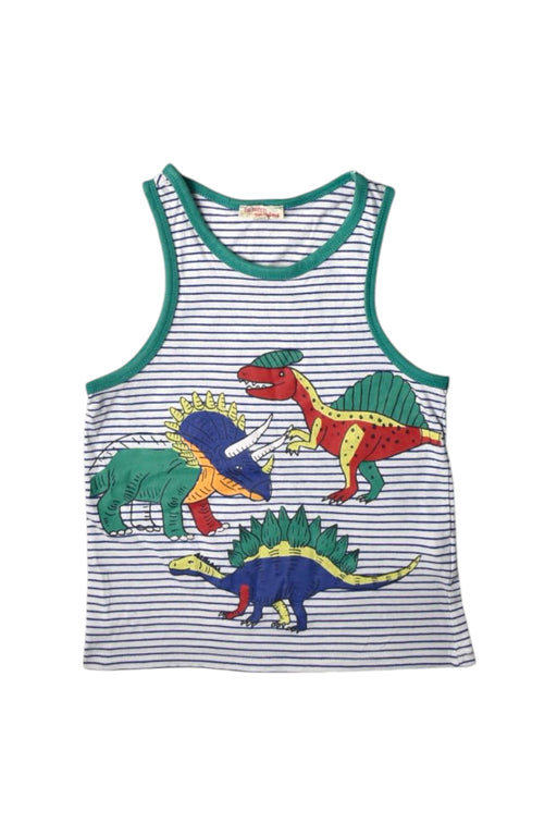 A Multicolour Sleeveless Tops from DPAM in size 5T for boy. (Front View)