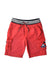 A Red Shorts from DPAM in size 6T for boy. (Front View)