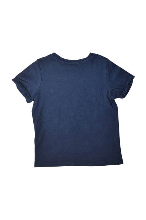 A Navy Short Sleeve T Shirts from DPAM in size 6T for boy. (Back View)
