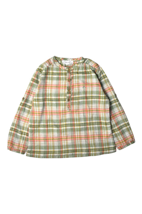 A Multicolour Long Sleeve Shirts from Chateau de Sable in size 6T for boy. (Front View)