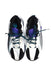 A White Sneakers from Air Jordan in size 14Y for boy. (Front View)