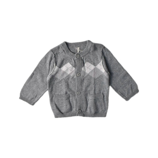 A Grey Cardigans from Orchestra in size 0-3M for neutral. (Front View)