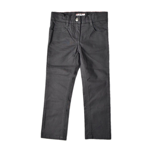 A Black Casual Pants from Jacadi in size 3T for girl. (Front View)