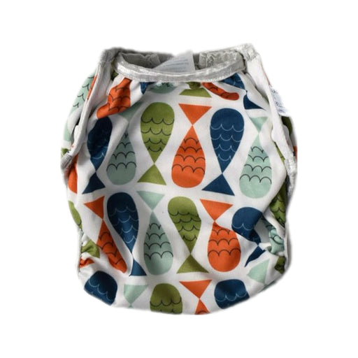A Multicolour Swim Diapers from Beau & Belle in size 0-3M for neutral. (Front View)