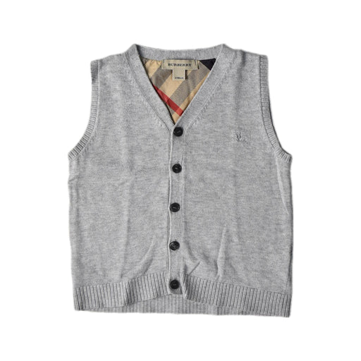 A Grey Dress Up Vests from Burberry in size 18-24M for neutral. (Front View)