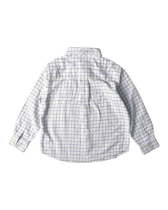 A White Long Sleeve Shirts from Nicholas & Bears in size 8Y for boy. (Back View)