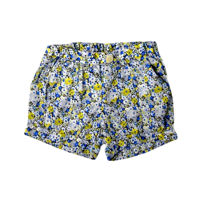 A Blue Shorts from Bonpoint in size 3T for girl. (Front View)