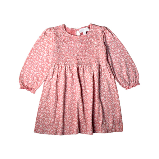 A Pink Long Sleeve Dresses from The Little White Company in size 2T for girl. (Front View)