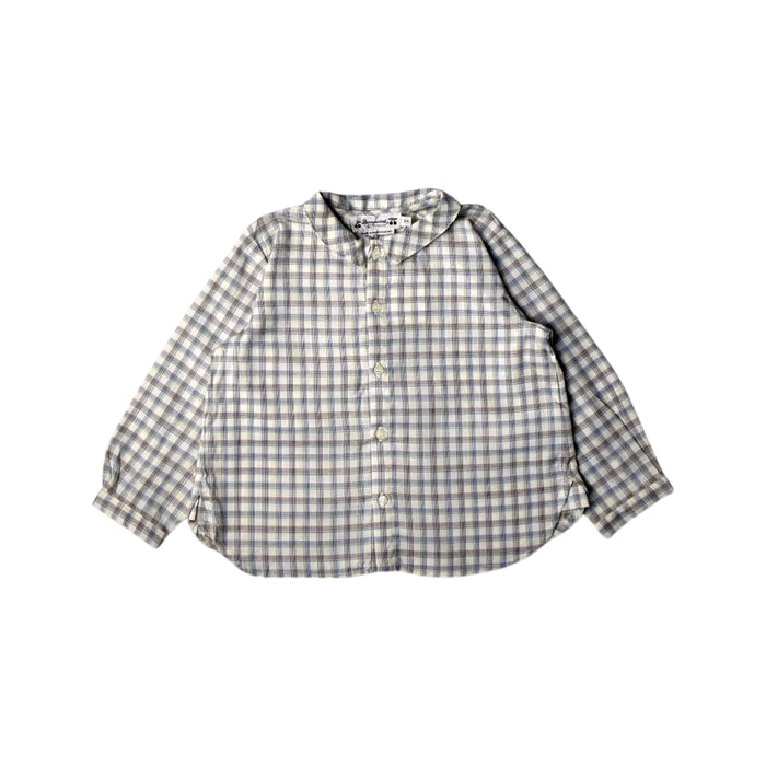 A Beige Long Sleeve Shirts from Bonpoint in size 2T for boy. (Front View)