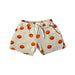 A White Shorts from Mini Rodini in size 12-18M for boy. (Front View)