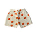 A White Shorts from Mini Rodini in size 12-18M for boy. (Back View)