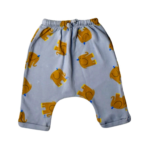 A Blue Casual Pants from Bobo Choses in size 3-6M for boy. (Front View)